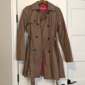 Betsey Johnson trench coat
